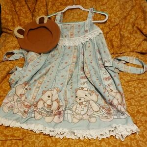 Infanta Nurse Bear Jumper With Sweet Bear Ear Beret
